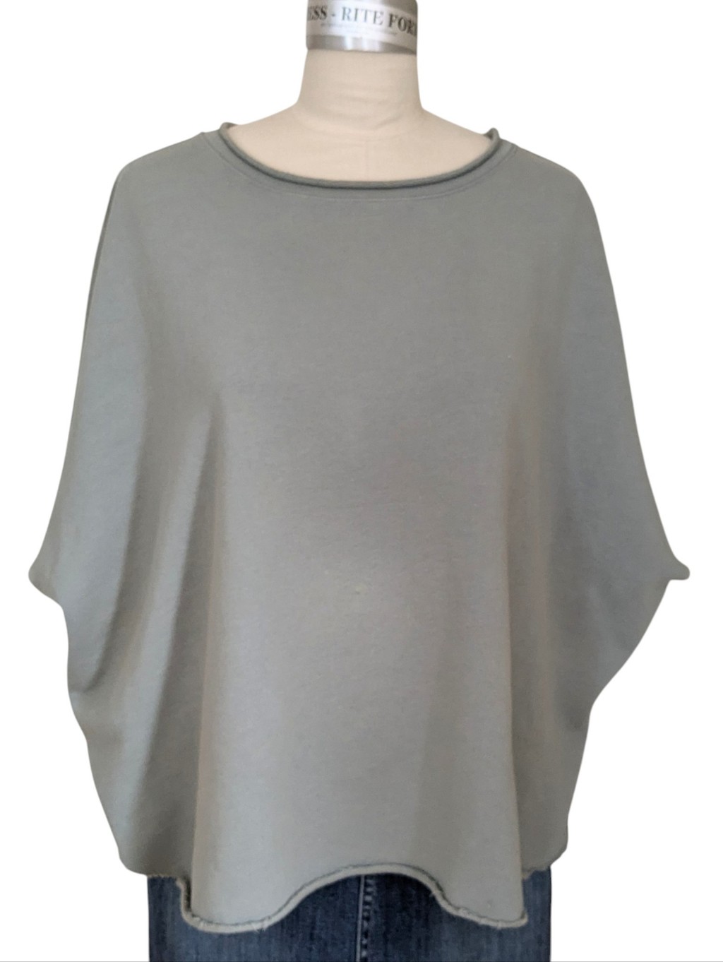 Frank & Eileen Original Capelet Olive Green One Size
